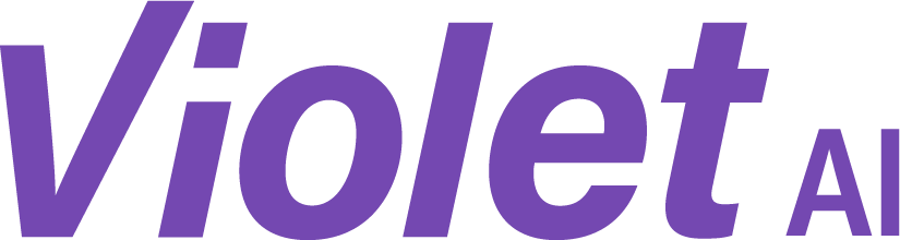 Violet AI UV robot logo